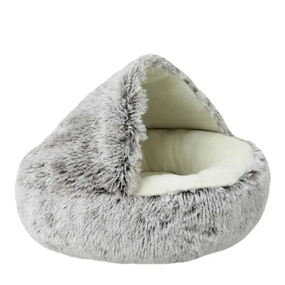 Dog/Cat warmer Bed Round Plush